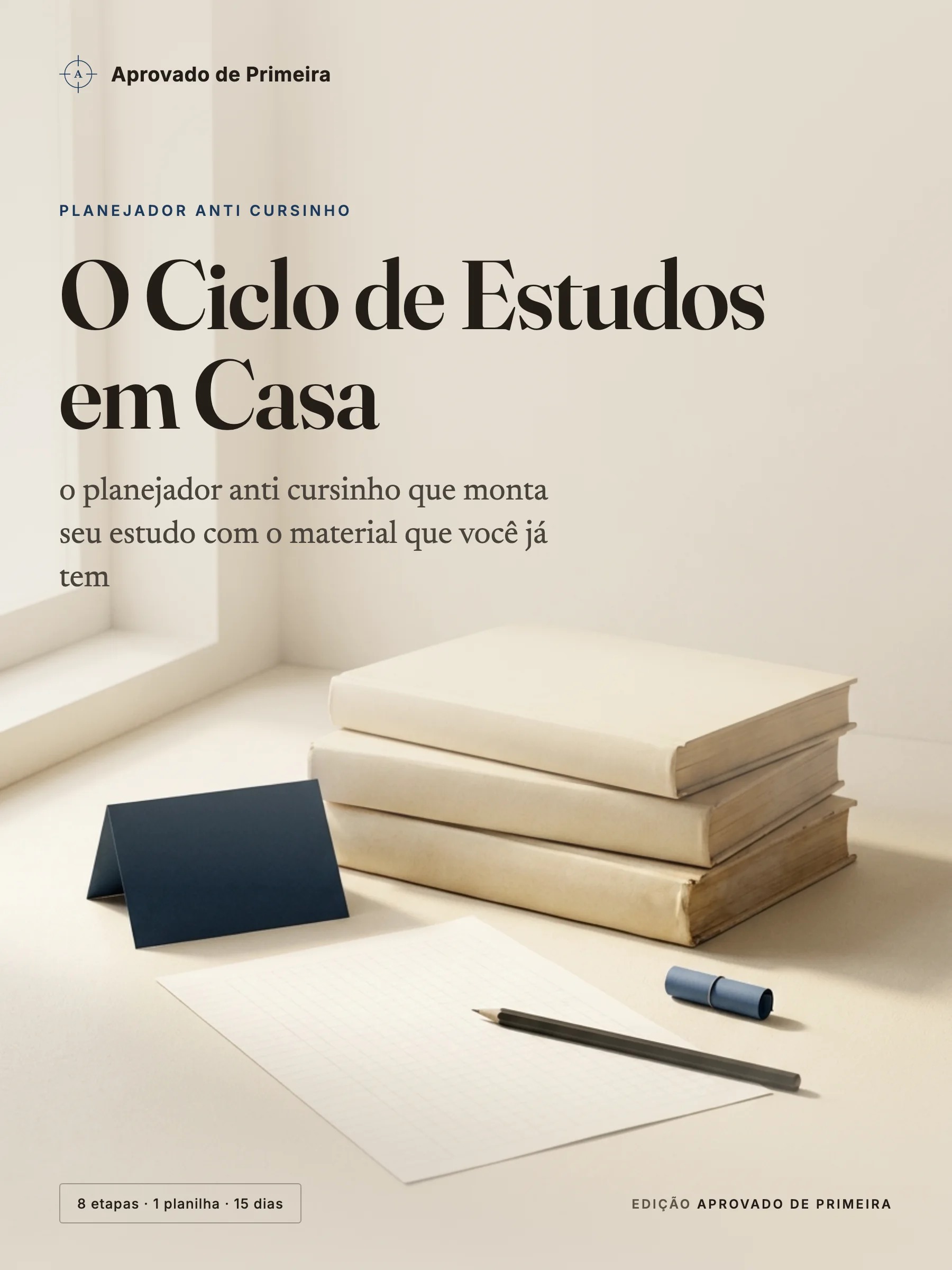 Capa do ebook O Ciclo de Estudos em Casa